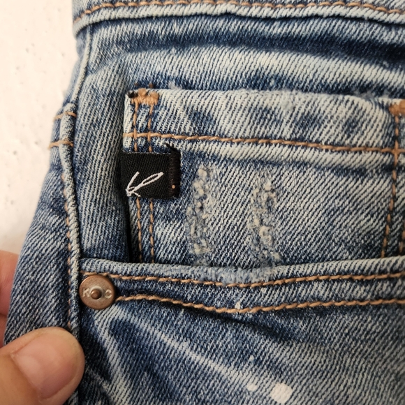 Kancan/Distressed Skinny Jeans - Picture 6 of 12